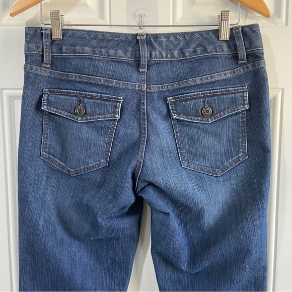 Vintage Gap Flare Jeans Curvy Size 8 - Picture 4 of 9